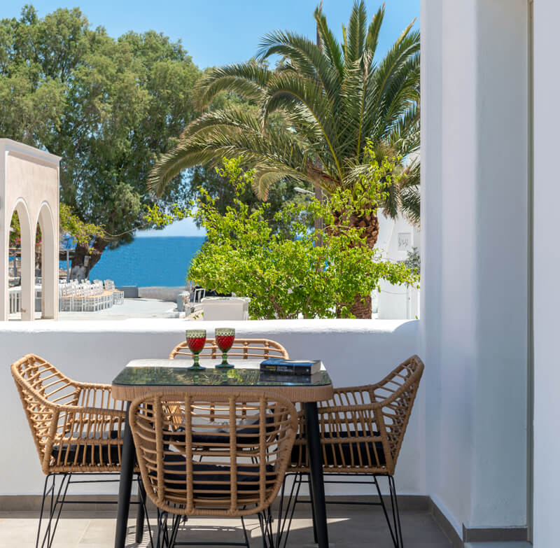 suite with terrace