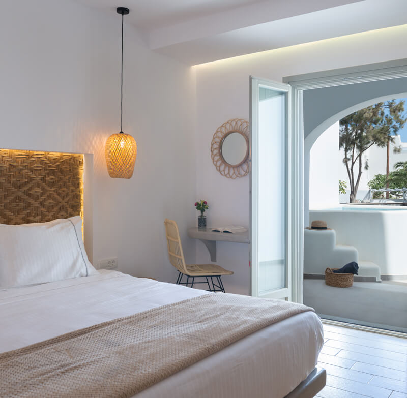 suite with terrace
