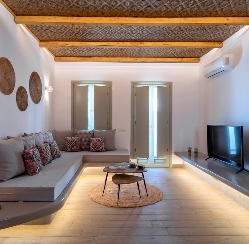 suite with terrace